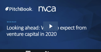 A look ahead What to expect from venture capital in 2020 PitchBook