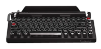 Amazon com Qwerkywriter S Typewriter Inspired Retro Mechanical Wired Wireless Keyboard with Tablet Stand Computers Accessories