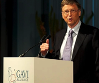 Bill Gates pointed to research into voice recordings gathered through the 70-year Framingham Heart Study that could one day lead to smartphone-based diagnostics for monitoring cognitive decline. (CC BY 2.0/Ben Fisher/GAVI Alliance)