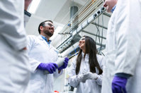 Chemical Engineers in Laboratory Free Stock Photo