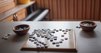 Chinese chess go board during game at home igo go 2021 09 03 01 35 36 utc