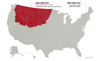Cursor and These Powerful Maps Show the Extremes of U S Population Density