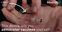 Forget needles you can now jet spray the vaccines in your mouth instead