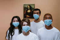 Health Workers Wearing Face Mask Free Stock Photo