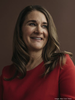 Melinda Gates is helping fund a new initiative at the University of Maryland and George Mason University to draw more female students to their tech degree programs.
THE NEW YORK TIMES/KYLE JOHNSON