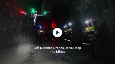 Miners Aim Very Sci Fi Drones at Dark Dangerous Places WSJ