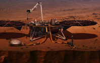 NASA s Mars InSight Lander Releases First Photo See It Here Time