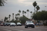A self driving Volvo vehicle moves along the streets of Scottsdale, Arizona, U.S., December 1, 2017.  Photo: Reuters / Natalie Behring 