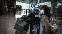 A robot designed to help passengers navigate Seoul’s Incheon International Airport was introduced in 2018. As the COVID-19 pandemic recedes, surprising travel technologies will continue to influence our journeys
PHOTOGRAPH BY BRUNO ARBESU, REA/REDUX