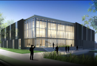 A rendering of Gattuso's speculative life sciences project at 2500 League Island Blvd. in the Philadelphia Navy Yard.