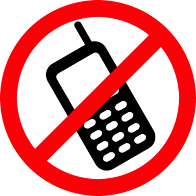 no cellphone