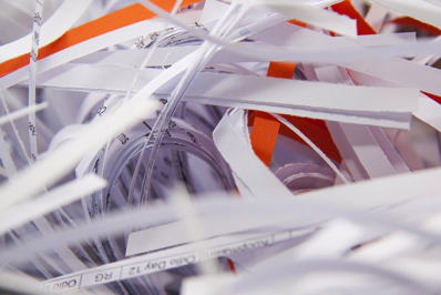 shredded paper