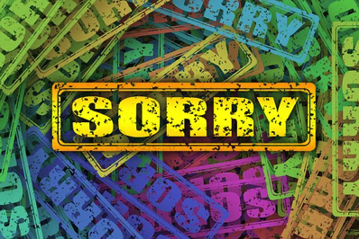 sorry