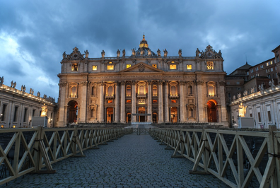 The Vatican Rome Italy Saint Peter's Cathedral Area