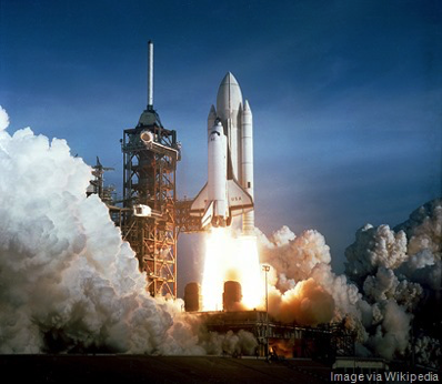 space shuttle - from wikimedia