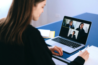 People on a Video Call Free Stock Photo