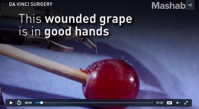 Precise robot stitches grape back together could be the future of surgery