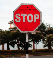 Stop Sign Free Stock Photo