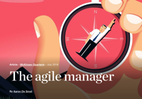 The agile manager McKinsey Company
