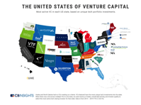 The United States Of Venture Capital The Most Active VC In Each State