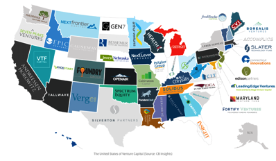 The United States Of Venture Capital The Most Active VC In Each State Natan Reddy Pulse LinkedIn
