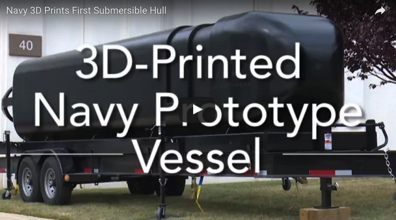 The US Navy 3D printed a concept submersible in four weeks The Verge