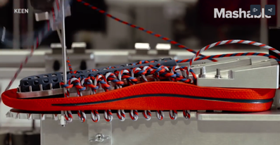 These innovative robot arms can stitch a shoe together from scratch in just 6 minutes