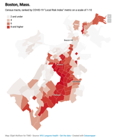 These Maps Show How COVID 19 Risk Varies By Neighborhood Time