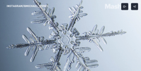 These snowflake photos were actually captured using a microscope