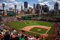 pittsburgh, PA - View from the Baseball Field.