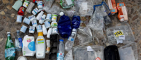 One week's worth of plastic waste collected by just one family. Many say they reuse and recycle as much as possible but need more solutions to ensure they can be truly effective.
Image: REUTERS/Paul Hanna - RC163CC264B0