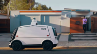 Which trendsAn autonomous vehicle by Silicon Valley-based robotics company Nuro.
An autonomous vehicle by Silicon Valley-based robotics company Nuro.
Image: REUTERS.